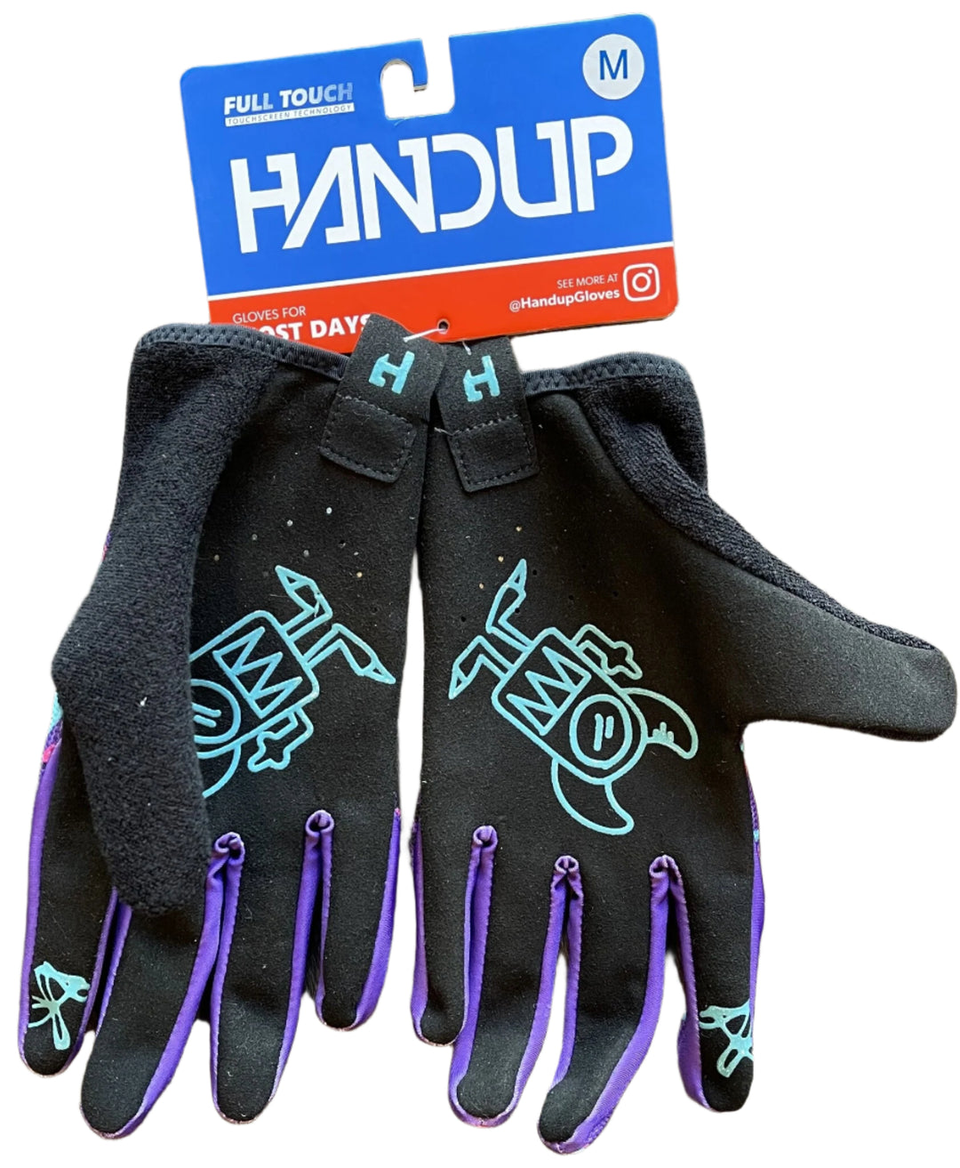 Handup Gloves Drip Squid Bikes Medium