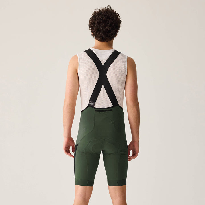 Velocio Men's Adventure Cargo Bib Short Climbing Ivy Medium Velocio The Bicycle Station