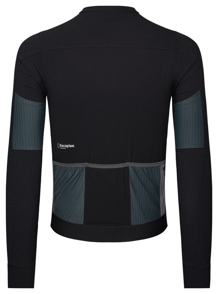 Pas Normal Studios Men's Escapism Long Sleeve Jersey Black - back