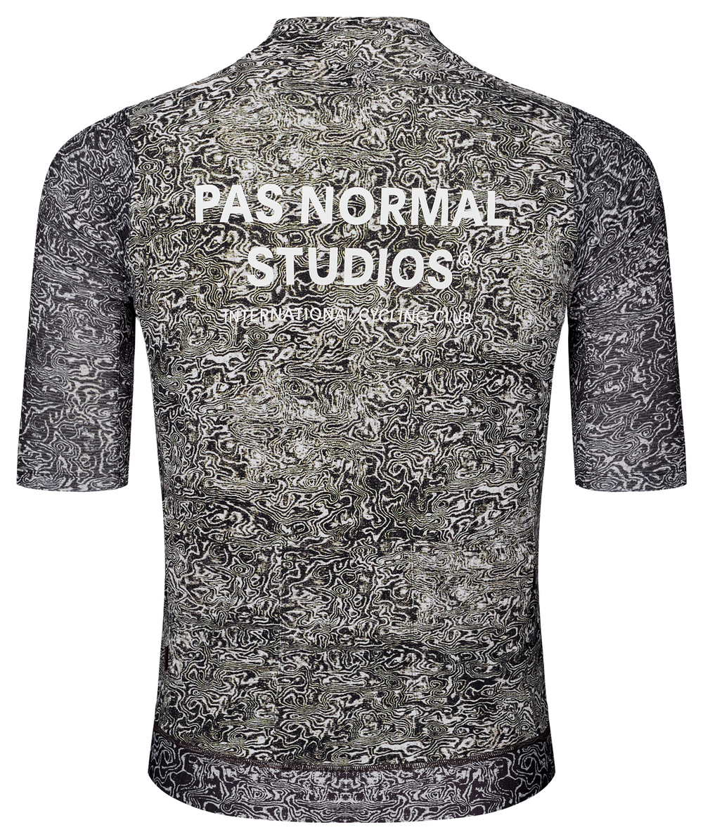 Pas Normal Studios Men's Essential Light Jersey AOP Grain Off White - back