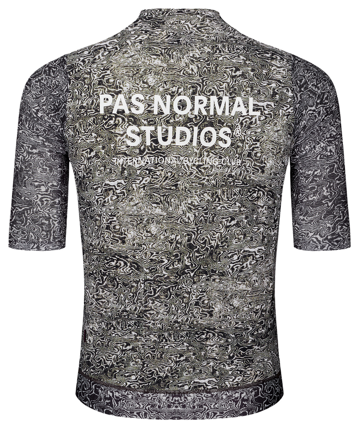 Pas Normal Studios Men's Essential Light Jersey AOP Grain Off White - back