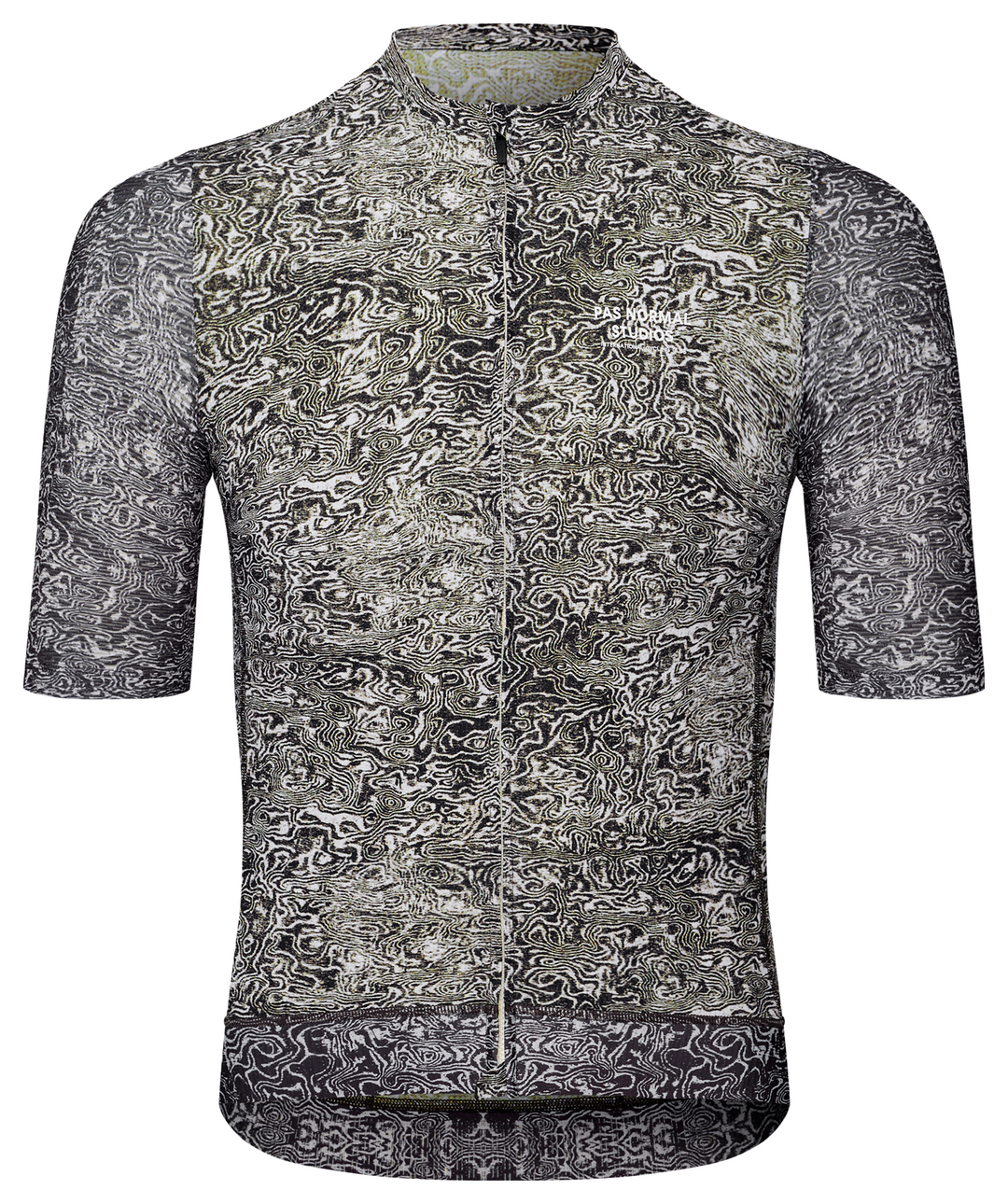 Pas Normal Studios Men's Essential Light Jersey AOP Grain Off White - front