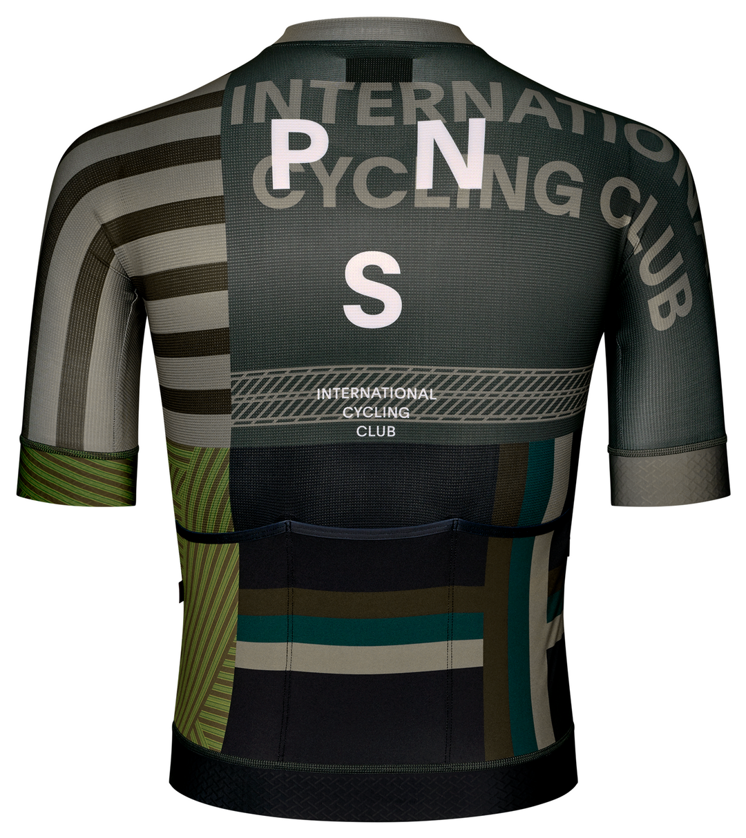 Pas Normal Studios Men's Mechanism Jersey AOP International Earth - back