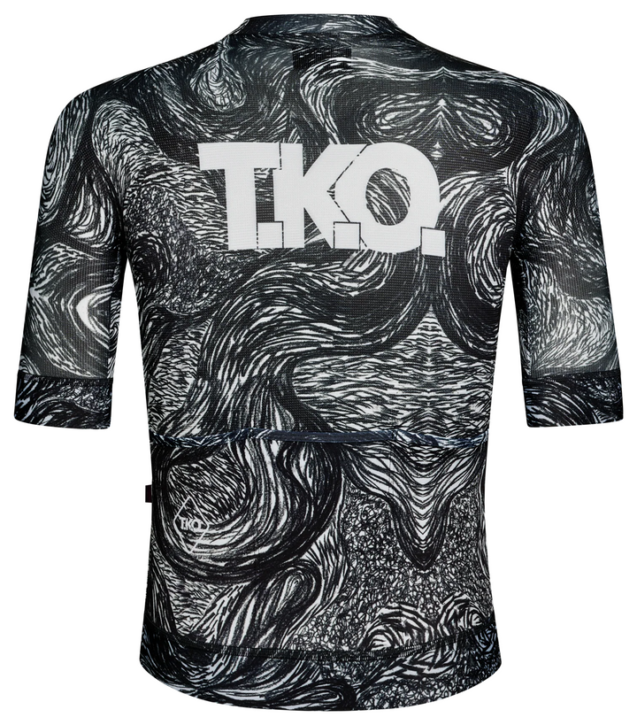 Pas Normal Studios Men's Mechanism Jersey T.K.O. Iron Grey - back