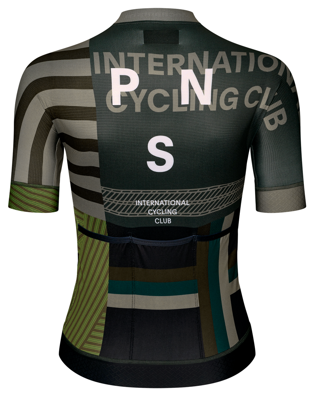 Pas Normal Studios Women's Mechanism Jersey AOP International Earth - back