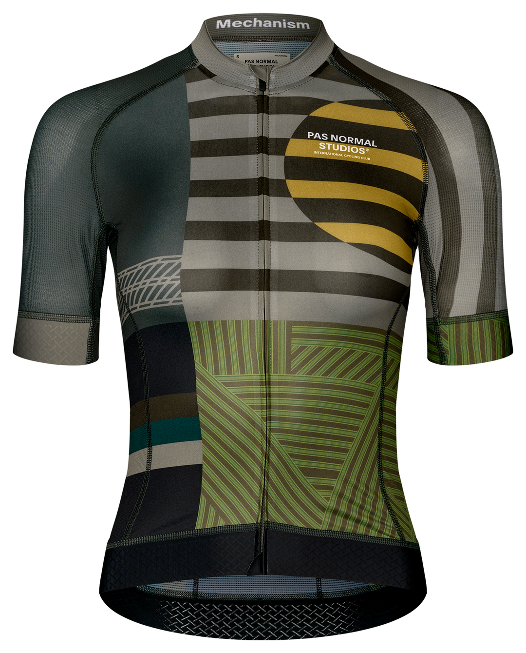 Pas Normal Studios Women's Mechanism Jersey AOP International Earth - front