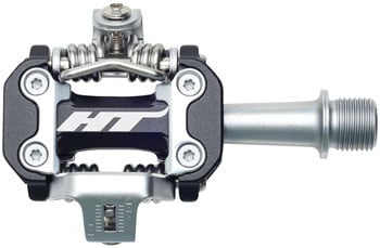 HT Components M2 Pedals - Dual Sided Clipless, Aluminum, 9/16", Black