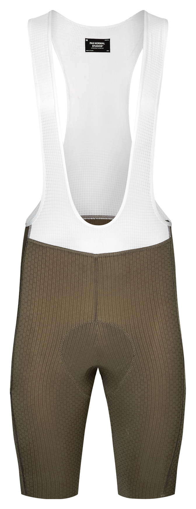 Pas Normal Studios Men's Essential Light Cargo Bibs T.K.O. Dark Stone - front