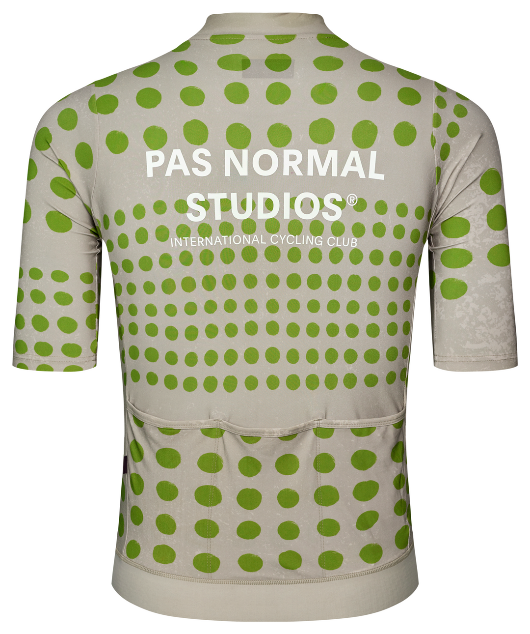 Pas Normal Studios Men's Essential Jersey Dot Bone back