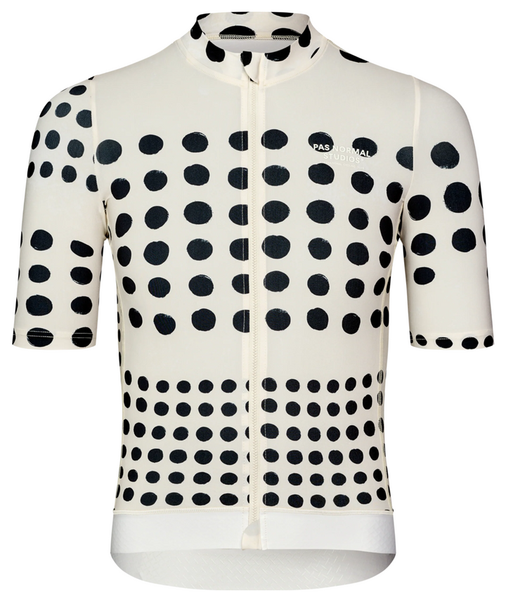 Pas Normal Studios Men's Essential Jersey Dot Off White front