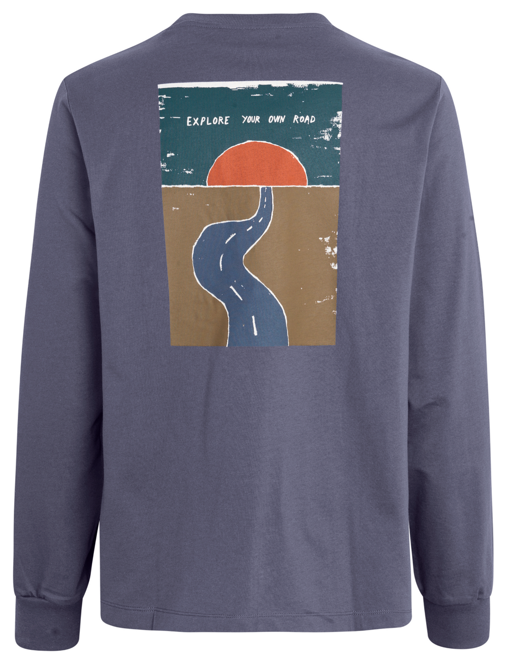 Pas Normal Studios Off-Race Graphic Long Sleeve T-Shirt Steel back