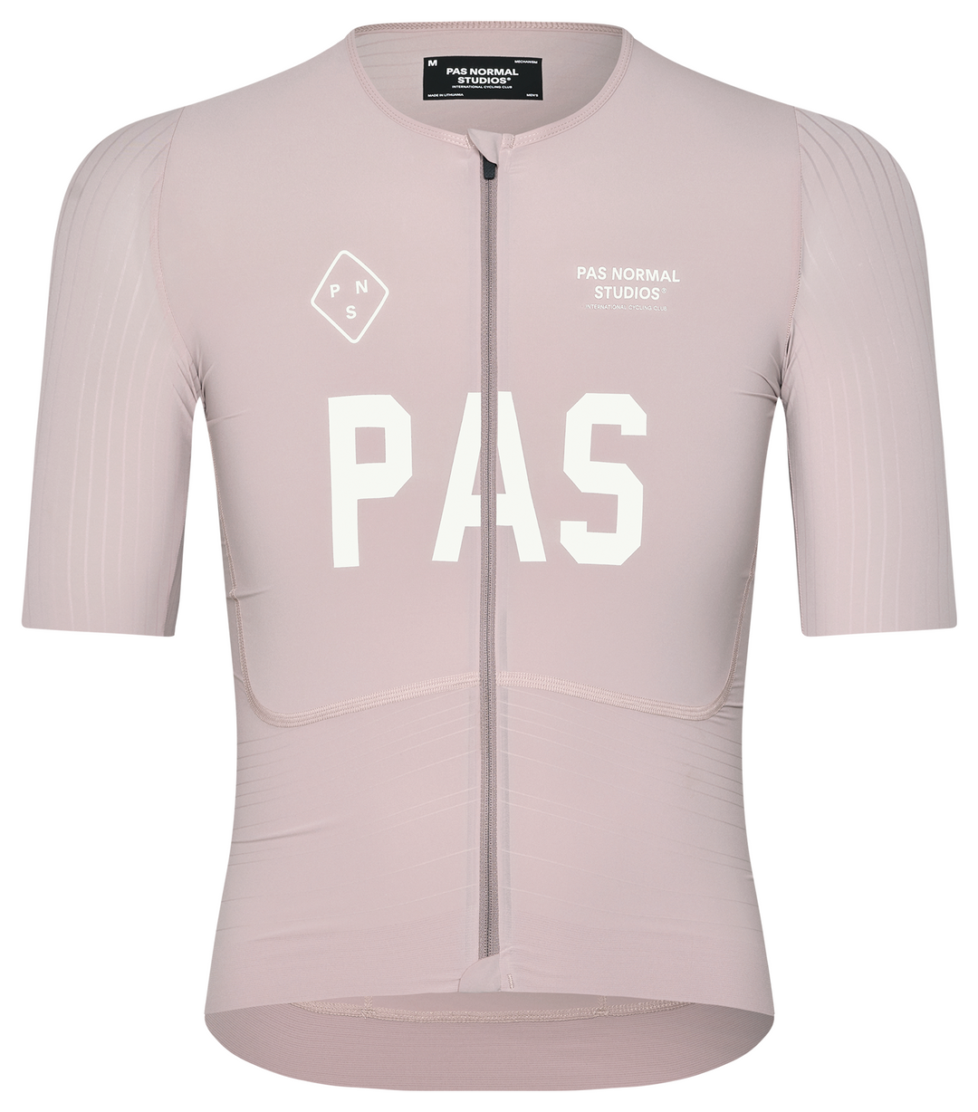 Pas Normal Studios Men's Mechanism Pro Jersey PAS Taupe Rose - front