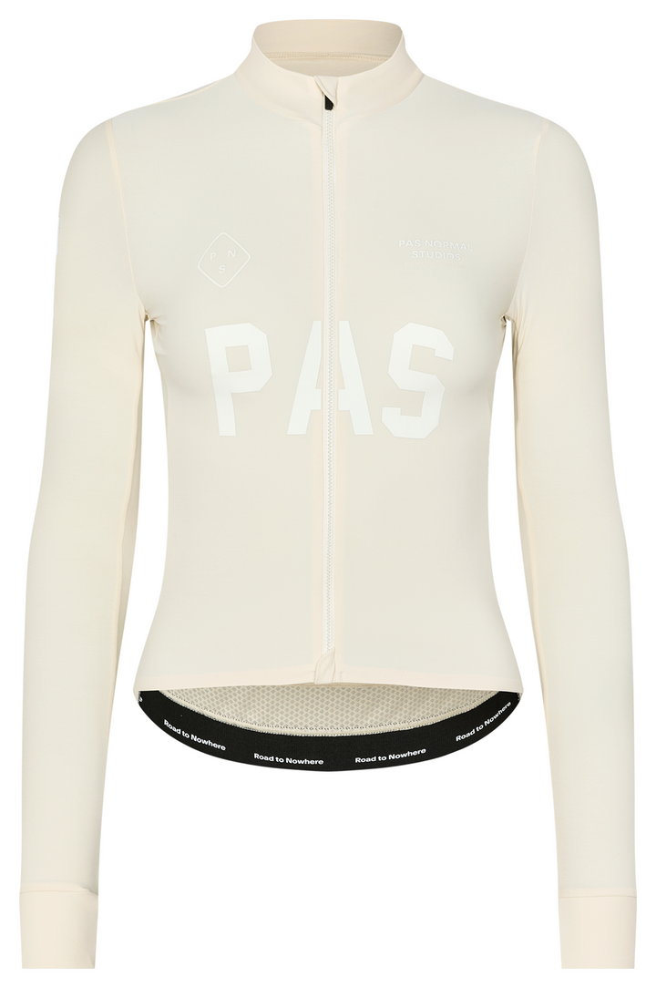 Pas Normal Studios Women's Mechanism Long Sleeve Jersey PAS Sand - front