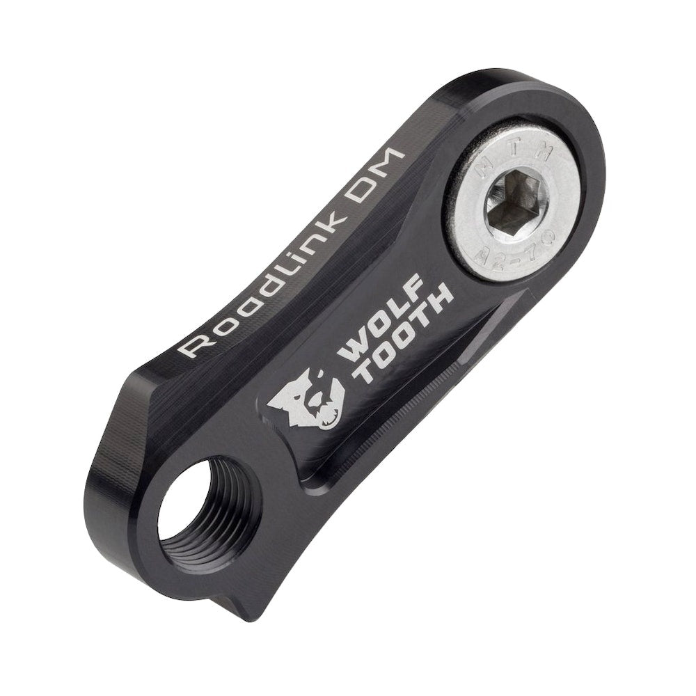 Wolf Tooth RoadLink Direct Mount for Shimano R8000/R9100 Rear Derailleurs when using Wide-Range Cassettes