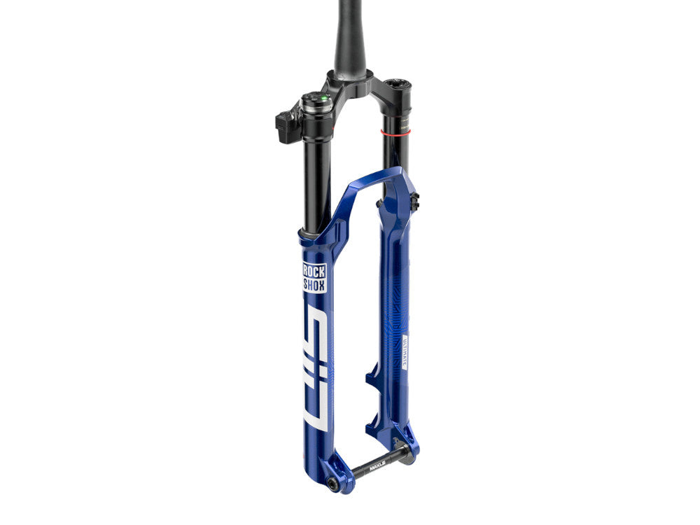 Rockshox SID Ultimate Flight Attendant Race Day - 3P Crown 29" Boost™15x110 120mm Blue Crush 44offset Tapered DebonAir (Bolt on Fender, Starnut, Maxle Stealth,Battery,Charger) D1