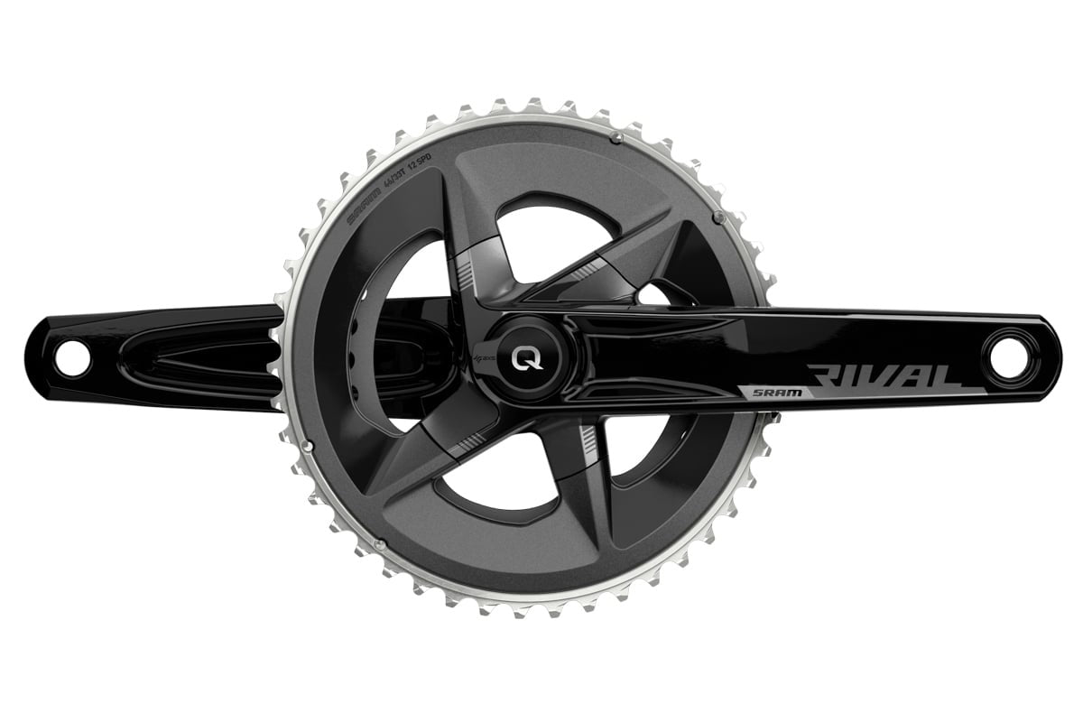 スラム　RAIVAL D1 コンポセット SRAM Rival D1 Quarq Road Power Meter DUB 170 - 48-35 Yaw (BB not