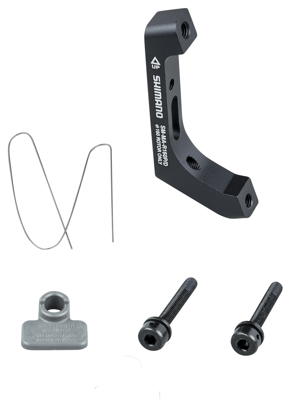 Shimano R160P/D Disc Brake Adapter Rear- 160mm Rotor Shimano The Bicycle Station