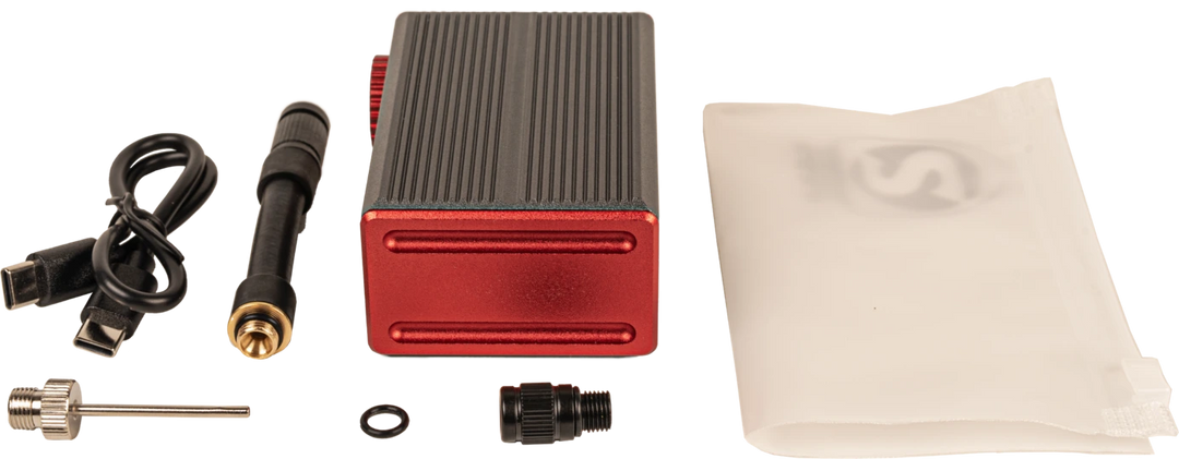 Silca Elettrico included hose and accessories