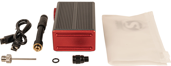 Silca Elettrico included hose and accessories