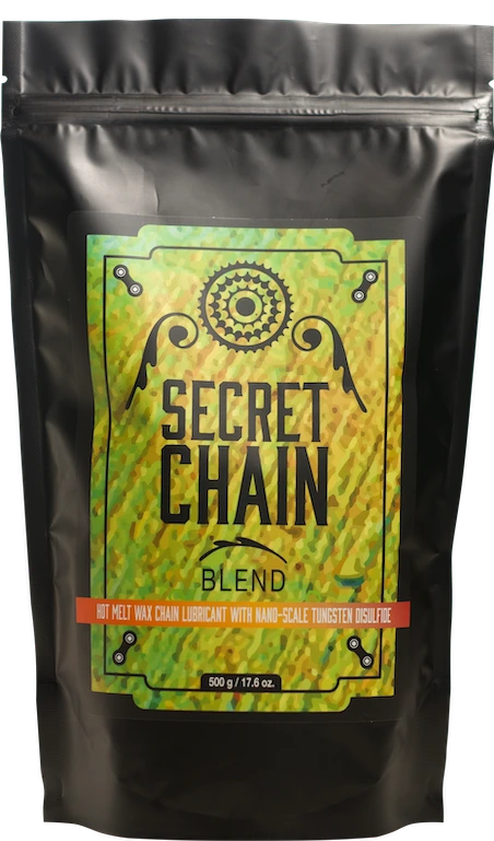 Silca Secret Chain Blend Hot Wax 500g green label bag