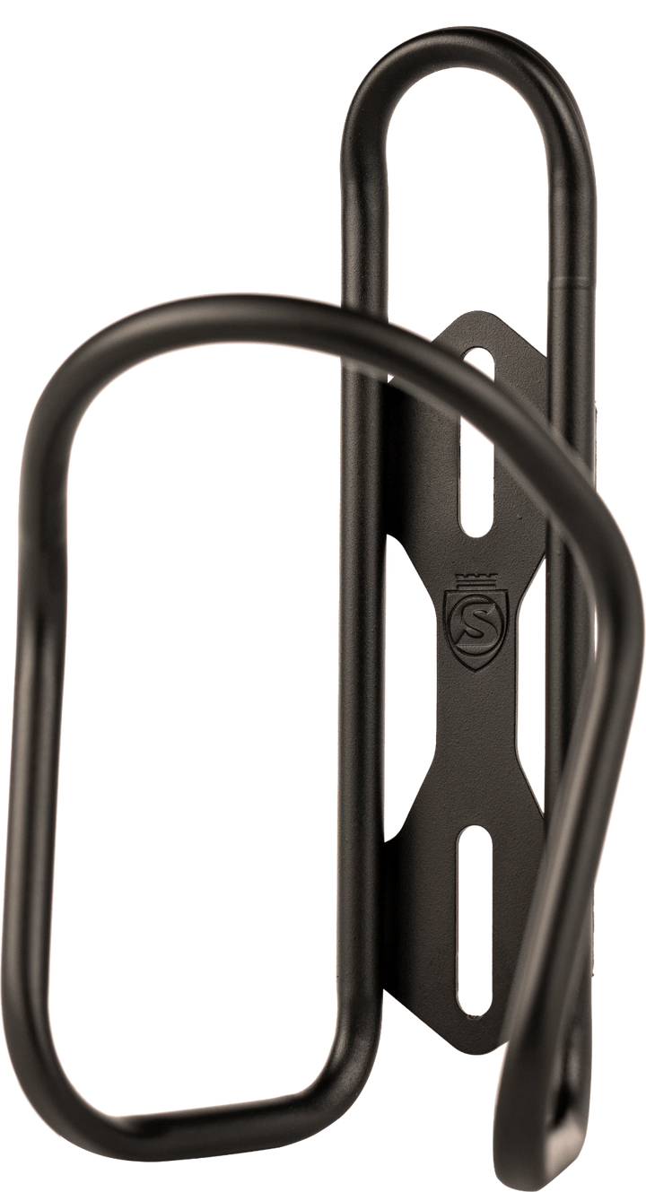 Silca Sicuro Titanium Bottle Cage Black