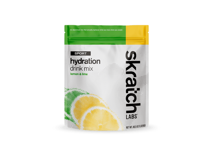 Skratch Labs Hydration Sport Drink Mix - Lemon + Lime, 60-Serving Resealable Pouch