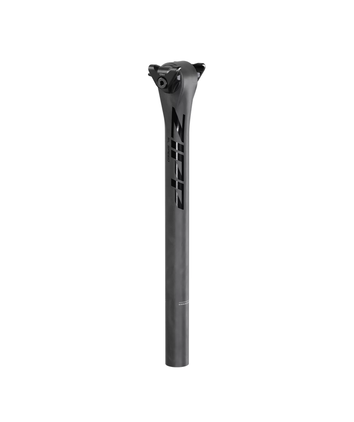 ZIPP Seatpost SL Speed 31.6 400 0mm offset, Carbon with Matte Black Logos B2