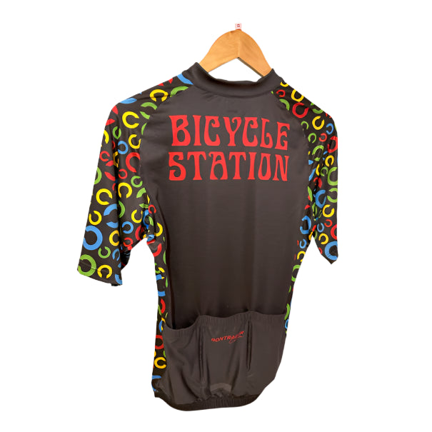 The Bicycle Station Dancing C's Semi-Fit Jersery Women's Large (Women's)