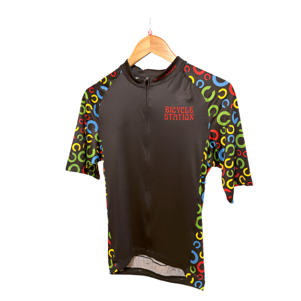 The Bicycle Station Dancing C's Semi-Fit Jersey Large