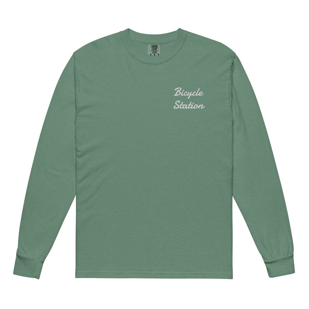 Bicycle Station Embroidered Long Sleeve The Bicycle Station The Bicycle Station