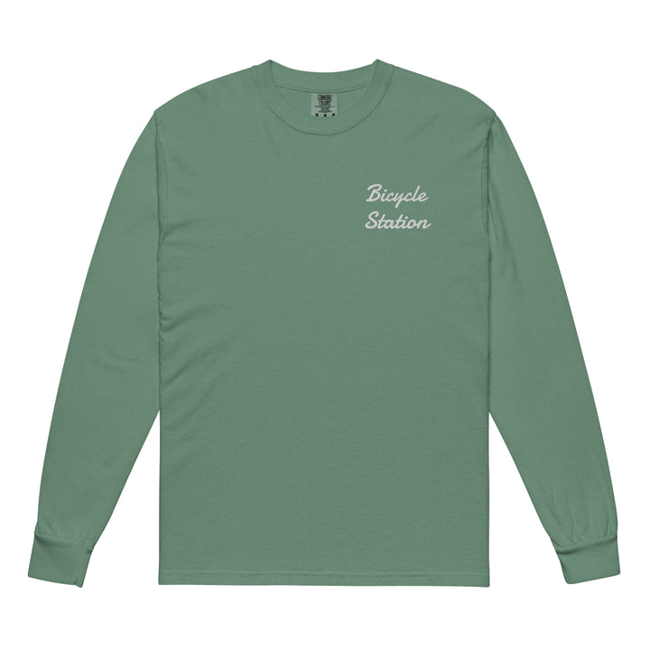 Bicycle Station Embroidered Long Sleeve The Bicycle Station The Bicycle Station