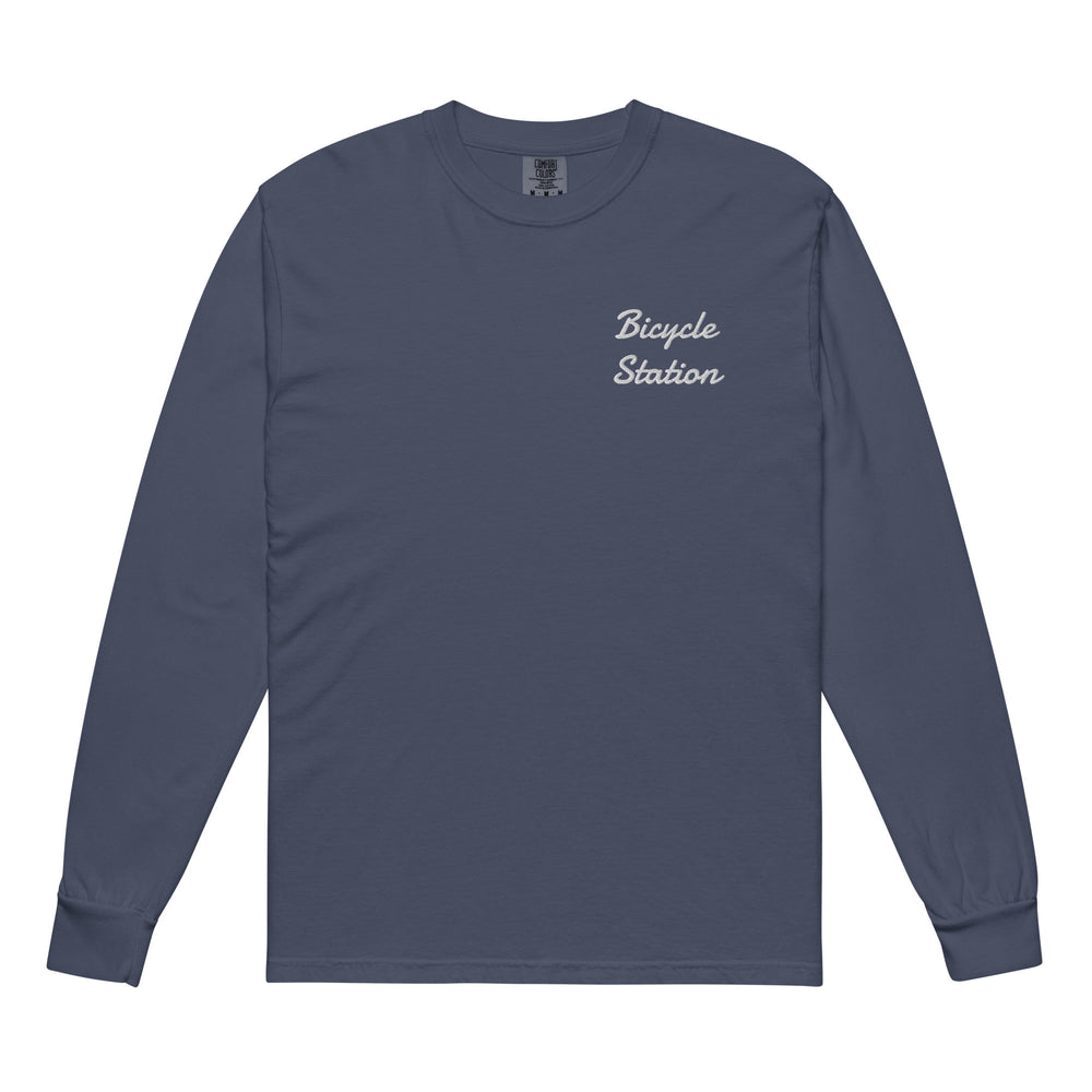Bicycle Station Embroidered Long Sleeve The Bicycle Station The Bicycle Station