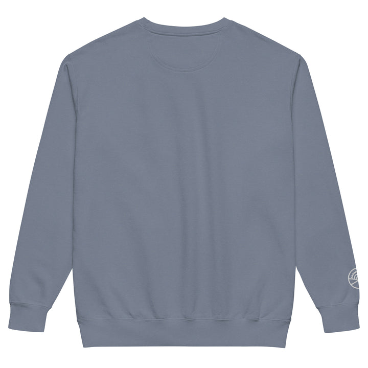 Bicycle Station Embroidered Crewneck Sweatshirt The Bicycle Station The Bicycle Station
