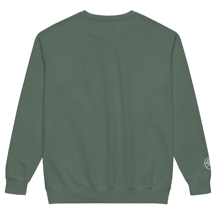 Bicycle Station Embroidered Crewneck Sweatshirt The Bicycle Station The Bicycle Station