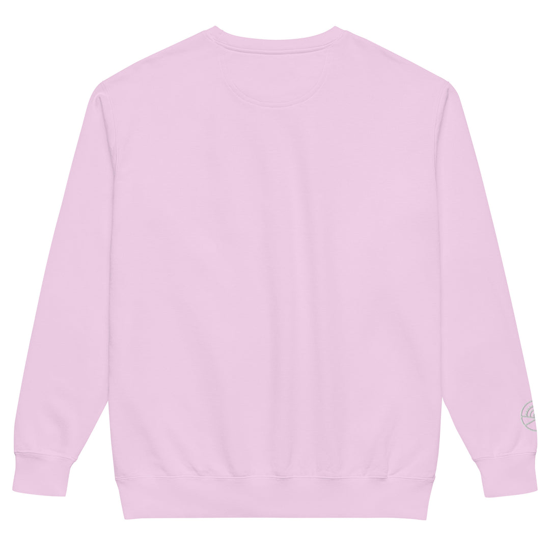 Bicycle Station Embroidered Crewneck Sweatshirt The Bicycle Station The Bicycle Station