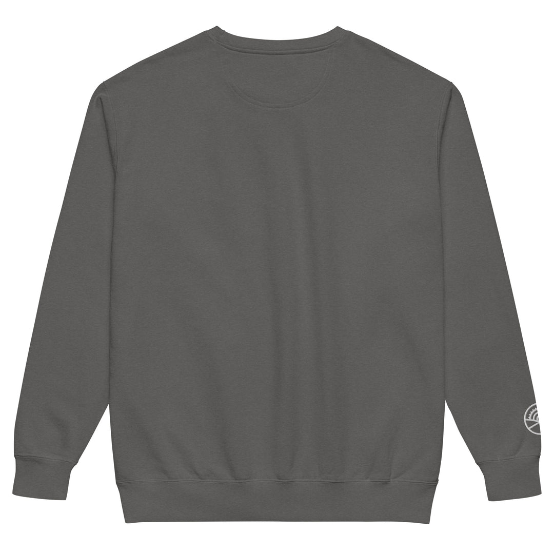Bicycle Station Embroidered Crewneck Sweatshirt The Bicycle Station The Bicycle Station