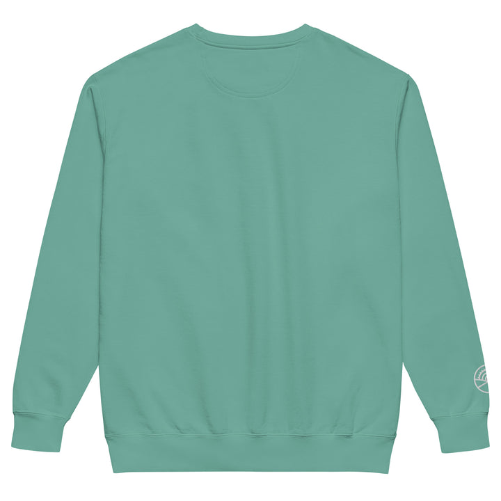Bicycle Station Embroidered Crewneck Sweatshirt The Bicycle Station The Bicycle Station
