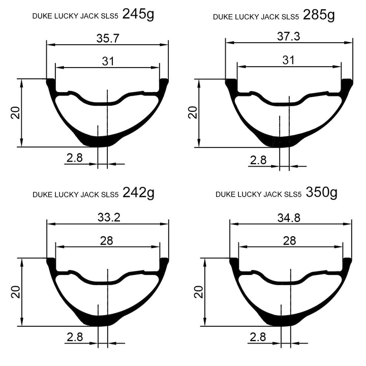 Duke Lucky Jack SLS5 RC-1 Edition Duke The Bicycle Station