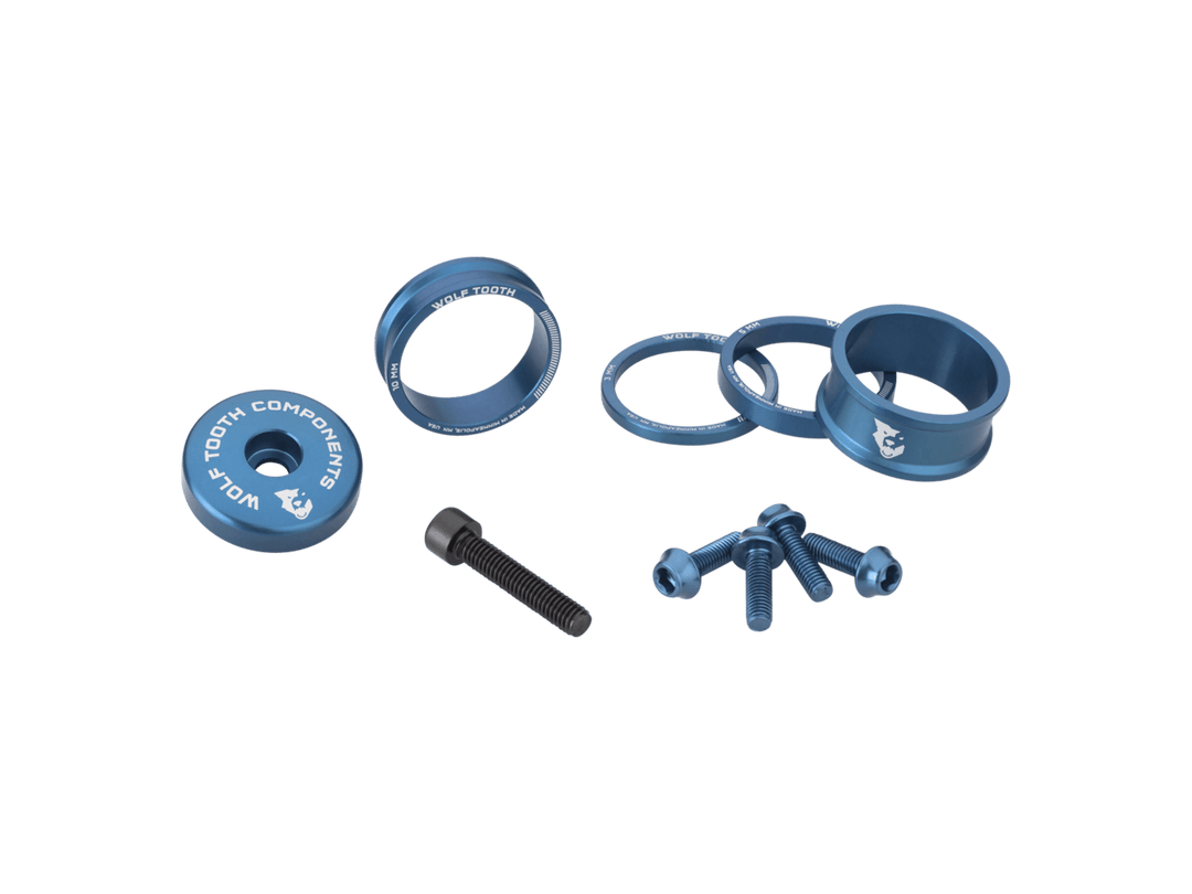 Wolf Tooth Anodized Bling Kit Blue