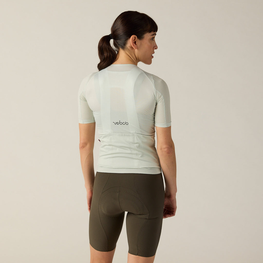 Velocio Women's Concept Radiator Zipperless Jersey Velocio The Bicycle Station