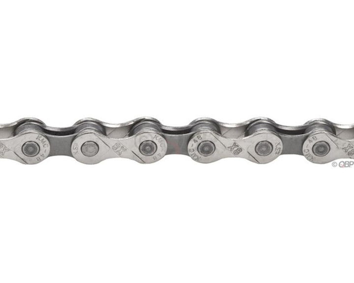 KMC X8 Chain - 8-Speed, 116 Links, Silver/Gray